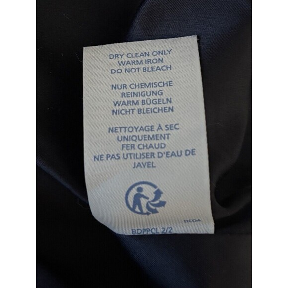 BODEN Delia Sheath Dress Women 6 Petite Navy Floral Bell 1/2 Sleeve Knee Career - Picture 10 of 14